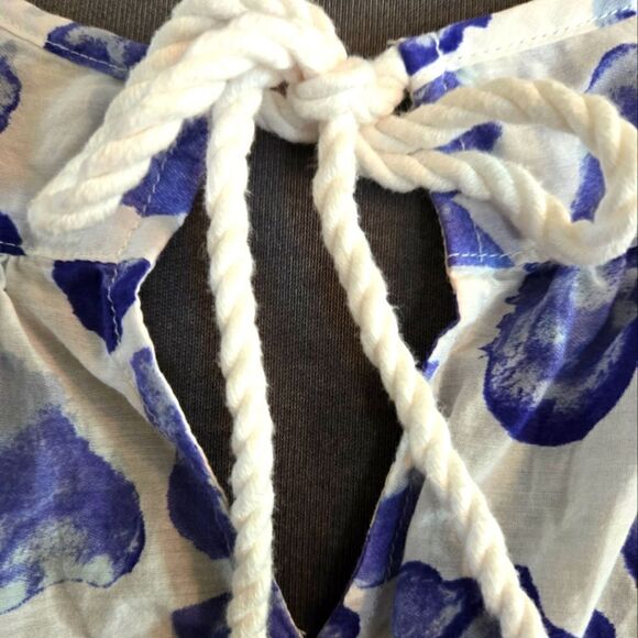 EC GAP COTTON AND SILK SLEEVELESS LIGHTWEIGHT BLOUSE SZ.L - Picture 5 of 5